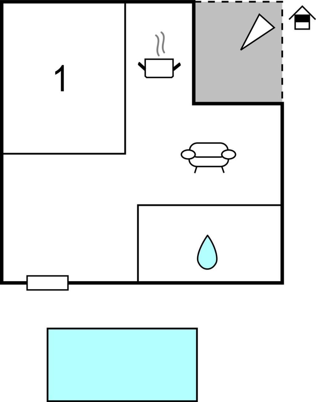טרוגיר Amazing Apartment In Saldun With Wifi מראה חיצוני תמונה